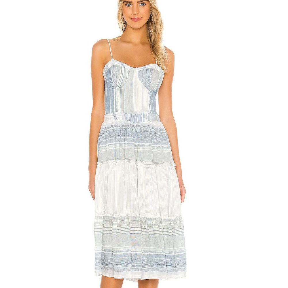 Jen's Pirate Booty Carla Dress in Carnaval Marine